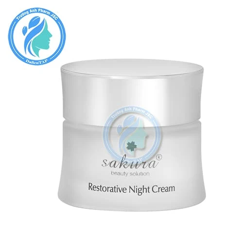 Sakura Restorative Night Cream 30g - Kem dưỡng da chống lão hóa