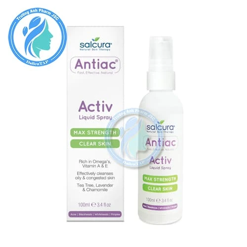 Salcura Antiac Activ Liquid Spray 100ml - Xịt dưỡng da trị mụn