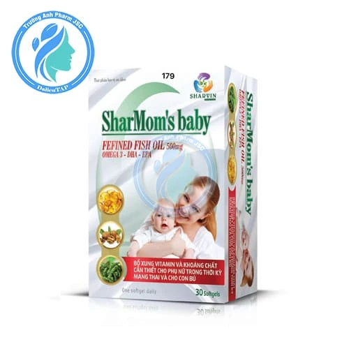 SharMom's baby - Bổ sung DHA, EPA,các vitamin và khoáng chất