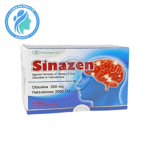 Sinazen Hộp 6 Vỉ Pharmaxx Inc - Hỗ trợ tăng cường máu lên não