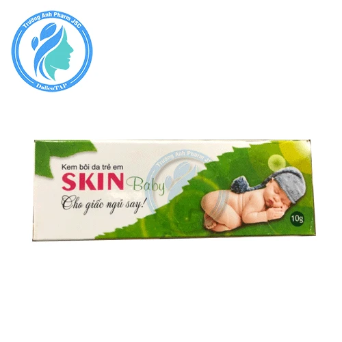Skin Baby 10g Santeko - Kem bôi làm mịn da, chống hăm cho trẻ