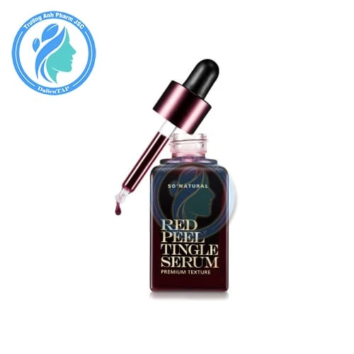 So’Natural Red Peel Tingle Serum Premium Texture 20ml - Giúp tái tạo da