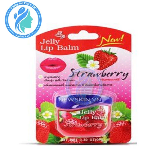 Son dưỡng Jelly Lip Balm Strawberry 9g - Giúp dưỡng ẩm và trị nứt nẻ môi