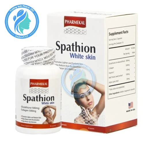 Spathion White skin Pharmekal - Dưỡng trắng da, cải thiện sức khỏe