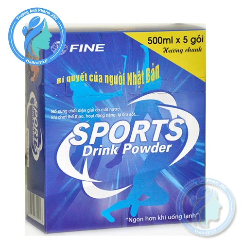 Sports Drink Powder (gói 500ml) - Giúp cung cấp nước và điện giải cho cơ thể hiệu quả