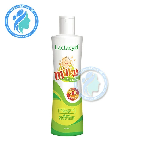 Sữa tắm gội cho trẻ Lactacyd Milky 250ml - Giúp bảo vệ là da trẻ
