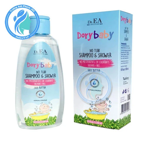 Sữa tắm gội cho trẻ Dr.Ea Dory Baby 200ml - Giúp dưỡng ẩm, ngăn ngừa viêm da