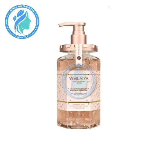 Sữa tắm Weilaiya DaMask Grand Rose Extracts Whitening Shower Gel 450ml