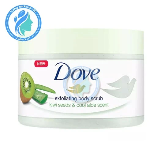 Tẩy da chết Dove Exfoliating body polish 298g (Kiwi Seeds & Cool Aloe)