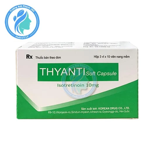 Thyanti Soft Capsule 10mg - Thuốc điều trị mụn trứng cá nặng