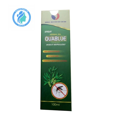 Tinh dầu thảo dược Quablue 100ml - Giúp xua đuổi muỗi, côn trùng