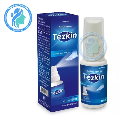 Topical Spray Tezkin 15ml - Thuốc xịt điều trị bệnh nấm ngoài da hiệu quả