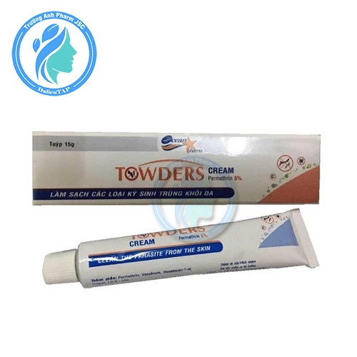 Towders Cream 15g - Loại bỏ triệt để ghẻ, rận, ký sinh trùng