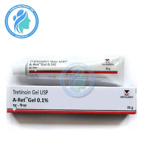 Tretinoin Gel USP 0.1% Menarini - Gel tái tạo, trẻ hóa da
