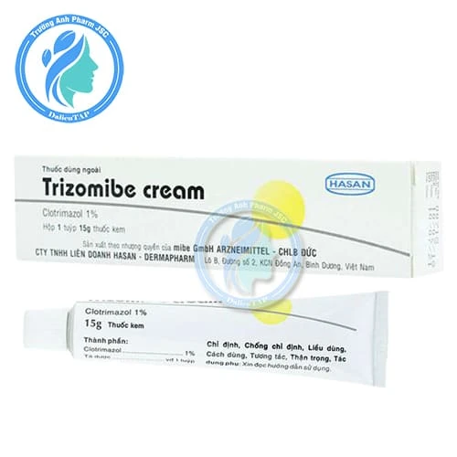 Trizomibe cream - Thuốc điều trị tại chỗ các bệnh nấm
