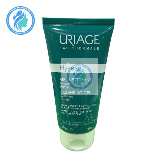 Gel rửa mặt Uriage Hyseac 150ml - Giúp loại bỏ tạp chất, bụi bẩn hiệu quả