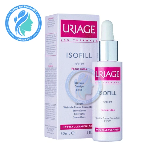 Uriage Isofill Serum Focus rides 30ml - Giúp làm mịn, săn chắc da