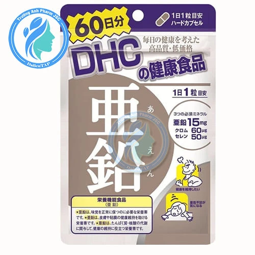 Viên bổ sung kẽm DHC (60 viên) -- Dưỡng da, chăm sóc tóc