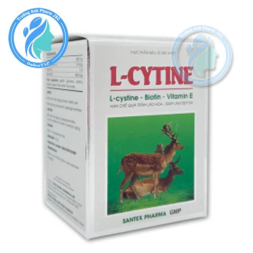 L-Cytine Santex Pharma - Giúp làm giảm quá trình lão hóa hiệu quả