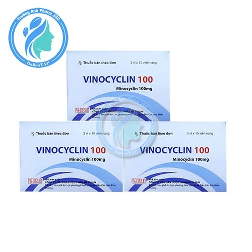 Vinocyclin 100 - Thuốc điều trị nhiễm trùng