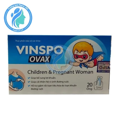 Vinspo Ovax - Bổ sung lợi khuẩn cho đường ruột