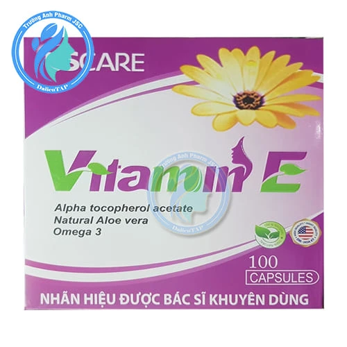 Vitamin E USCare - Bổ sung vitamin E, cải thiện làn da khô