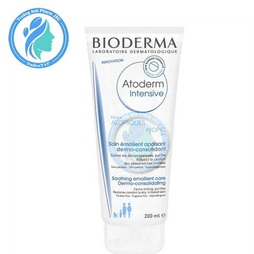 Bioderma-Atoderm Intensive 200ml - Kem phục hồi da chuyên sâu 