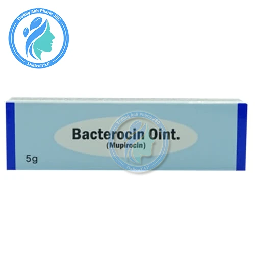 Bacterocin Oint 5g - Thuốc trị bỏng, viêm da, nhiễm khuẩn da