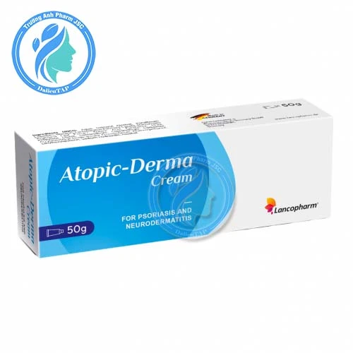 Atopic-Derma Cream Lancopharm 50g - Kem bôi trị viêm da, vảy nến