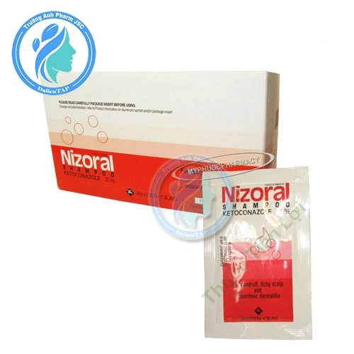 Nizoral Shampoo (50 gói) -  Dầu gội đầu trị gàu, trị nấm