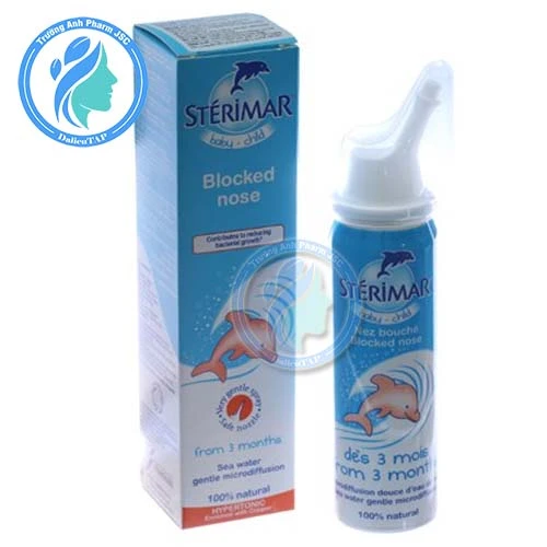 Sterimar Hypertonic Baby - Xịt muối biển dành cho trẻ em.