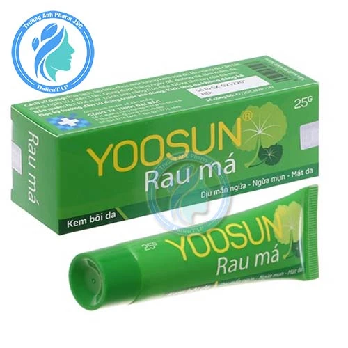 Yoosun Rau má 25g - Kem chống hăm, trị vết côn trùng cắn