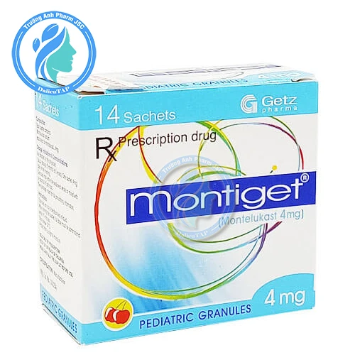 Montiget 4mg (cốm) - Thuốc điều trị hen suyễn của Pakistan