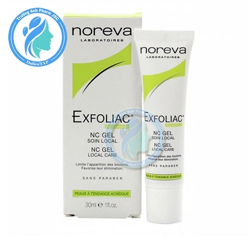 Gel trị mụn Noreva Exfoliac NC Gel 30ml - Trị mụn ngừa thâm