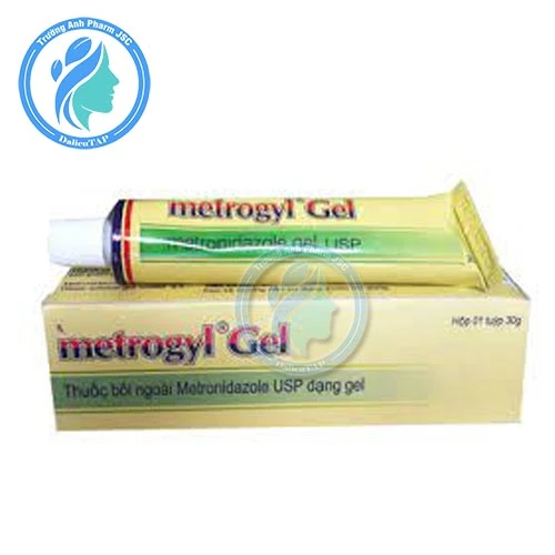 Metrogyl Gel 30g - Thuốc bôi trị mụn trứng cá hay viêm loét da