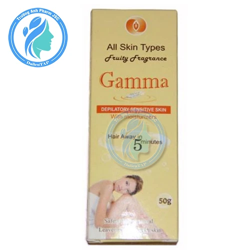 Kem tẩy lông Gamma 50g - Triệt lông hiệu quả ở tay, chân, nách