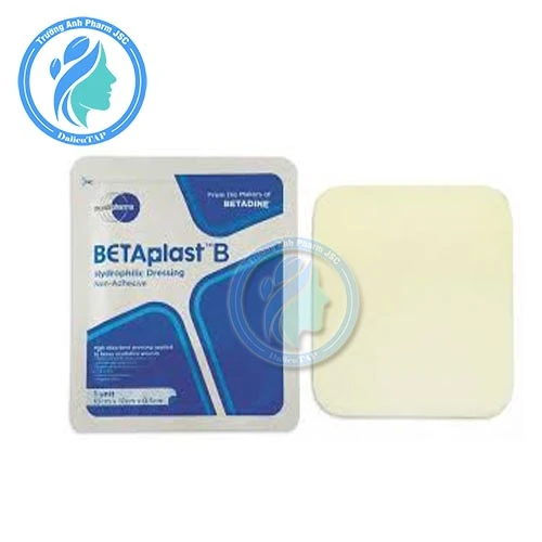 Betaplast B 10cmx10cmx0,5cm - Băng vết thương thấm hút nước