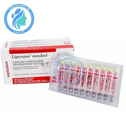 Lignospan Standard - Thuốc gây tê tại chỗ của Pháp