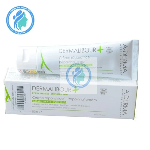 Kem làm giảm kích ứng da A-Derma Dermalibour + Repairing Cream 50Ml