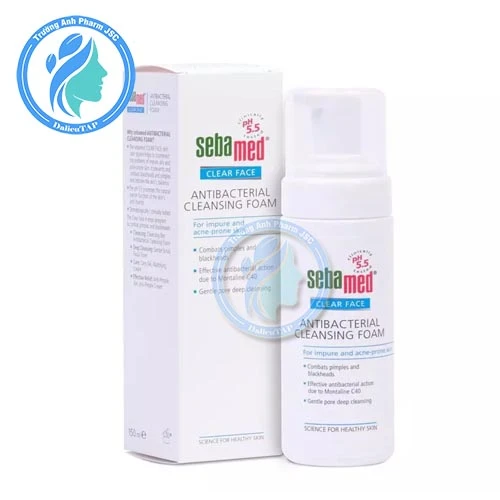 SRM Sebamed Clear Face Antibacterial Cleansing Foam pH 5.5 150ml