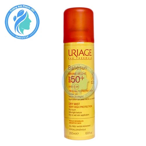 Kem chống nắng dạng xịt Uriage Bariésun SPF50+ Brumeseche 200ml