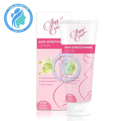 Happy Event Antenatal Massage Lotion 100ml - Kem trị rạn da