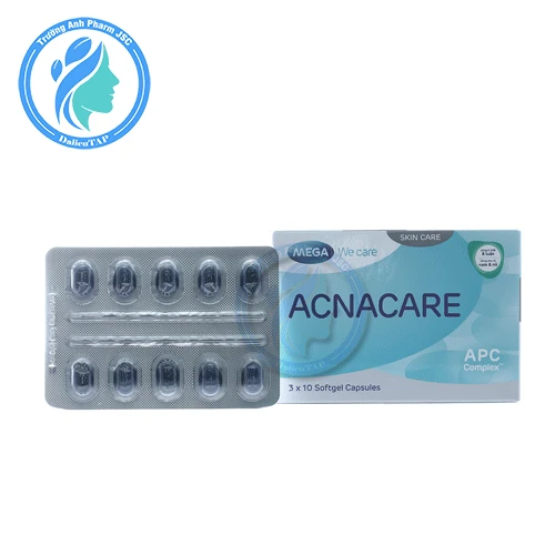 Acnacare - Viên uống trị mụn, giảm tiết bã nhờn hiệu quả