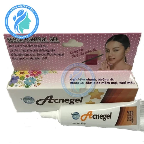 Acnegel 10g - Kiểm soát dầu, giảm bã nhờn trên da