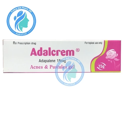 Adalcrem 15g - Thuốc trị mụn trứng cá của Phil Inter Pharma