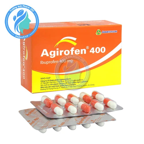 Agirofen 400 Agimexpharm - Thuốc giảm đau và chống viêm