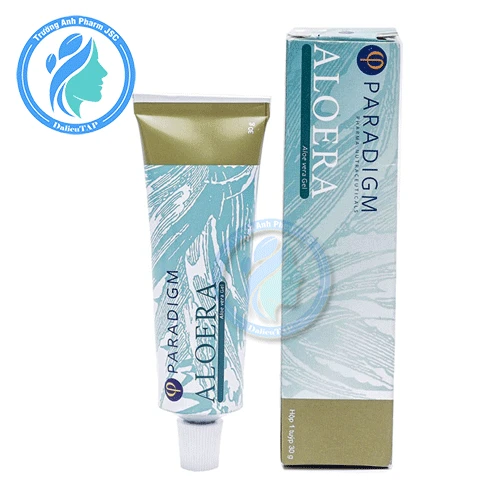 Aloera Paradigm 30g - Gel giữ ẩm, sáng da, mờ thâm nám