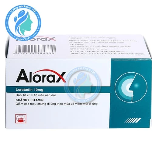 Alorax - Thuốc điều trị viêm mũi dị ứng và viêm kết mạc dị ứng