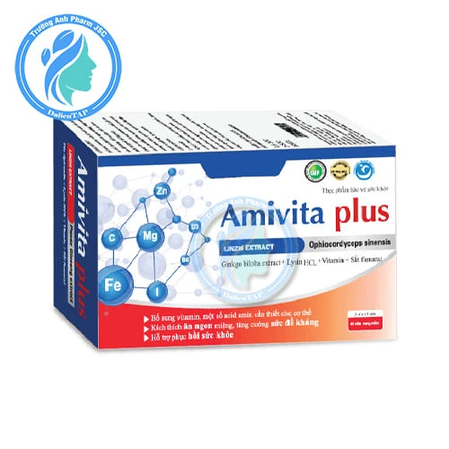 Amivita Plus - Viên uống tăng cường sức đề kháng