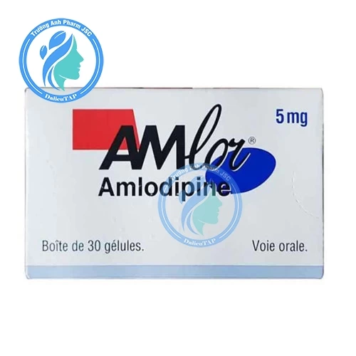 Amlor 5mg Pfizer - Thuốc điều trị tăng huyết áp